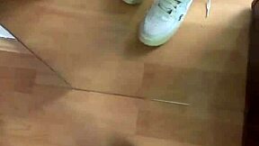 Waking up to the thrill of teen feet in socks, indulging my morning fetish desires