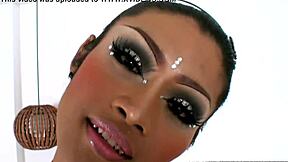 A Beautiful Thai Ladyboy Shows Off Her Round Boobs and Giant Cock