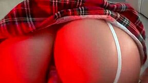 Beautiful Colombian Brunette Rides Big Black Cock