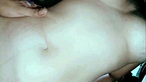 pinay teen enjoys a hard session after her shower, feeling the heat