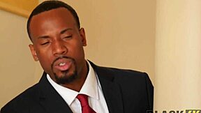 big black cock stretches hollie mack's tight mouth and pussy