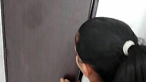 Latina teen rides stepbrother in doggystyle and missionary.