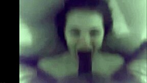 My bully stuffs my girlfriend's mouth with huge black dick.