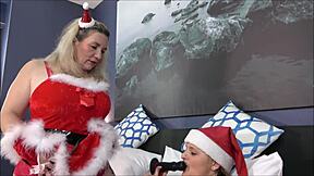 Do the german blondes have lesbian christmas with big tits?