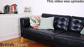 Victoria Greene squirts a huge mess in her uniform