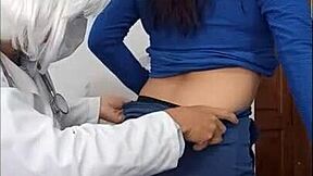 Sex in the doctor's office with dirty hospital professionals.