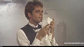 Yvonne Ekmann Topless In Blue Film Halløj I Himmelsengen 1965