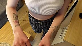 i use strapon on petite 18+ couple in hotel room