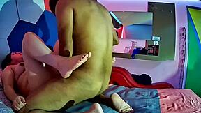 friend rides me so good, i fucked her six times!