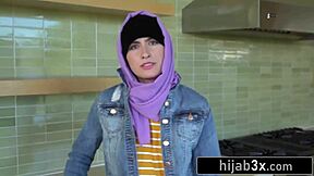 Sexy Arab Teen Tries Sucking Cock For The First Time!