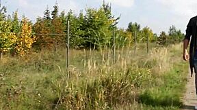 old fit granny begs for hardcore fuck outdoors and gets it