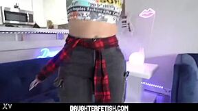 i'm lilly hall, a teen 18+ who talks back to stepdad, but i fuck him anyway