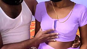 south indian village wife gets crazy doggy style fuck at home