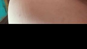 Fat Latina Milf Bent Over Receives Dirty Cum on Ass