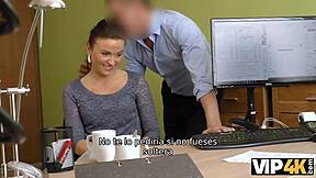 i need money for my bike, so i satisfy the loan manager with sex. feels so desperate.