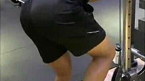 Ebony Teen Babe Gets Massaged At Party