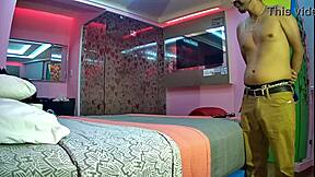 Casting a girl from the barrio in doggystyle and missionary riding.