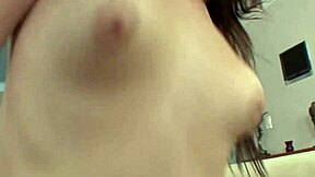 Kristine Kay Bends Over for Her First Experience and Reaches Climax Multiple Times