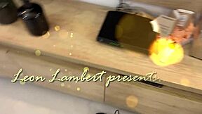 hot petite blonde dances in lingerie, flashing her hairless pussy and ass for porn casting