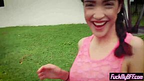 Hot petite teens fucked by a best friends big dick.