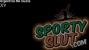 big bubble butt latina in spandex yoga shows huge tits and puffy cameltoe