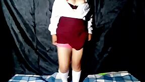 Mexican Girl Masturbates To Orgasm Publicly