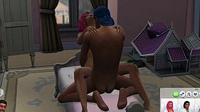 Step brother and step sister erika acharya get caught by step father