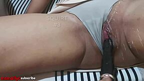 can you believe she squirted 5 times on that vibrator?