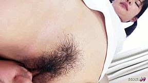 petite asian teen 18+ 18 seduce to pov creampie fuck by old guy in uncensored jav porn