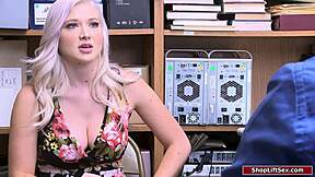 Does Teen Shoplifter Give Officer Blowjob?