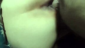 showing off my curvy latina's fat ass at home