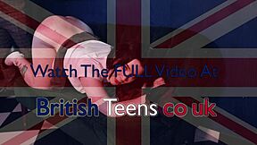 British College Girl Feels Rough Spanking and Orgasm in Detention