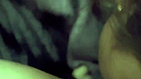 latina girlfriend practicing sucking techniques in homemade video