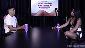 Blonde Gets Dominated In Public Massage?