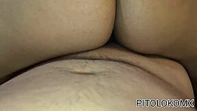 Does Latina college girl swallow cum after doggystyle and riding?