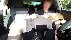 Couldn't resist stopping in parking to suck cock and swallow 😈