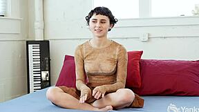 Why is Eden Rose playing with her new, old, and favorite pussy toys like that?