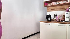 Housewife Takes Husband's Friend In Bath