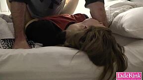 SUBMISSIVE SLUT HARDCORE FUCKING AND ROUGH BACKHAND FACE SLAPPING!