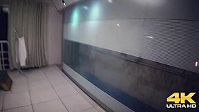 Role in the sex sauna with big tits and monster cocks.