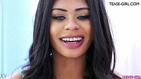 Beautiful ebony model shares her first sex experience story.