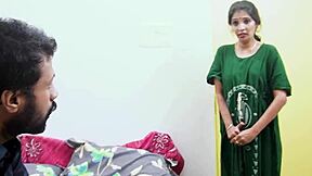 Mature Indian Milf Maid Seduces Young Owner with Wet Pussy