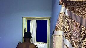 Stepbro begs for raw ride on huge black cock until creampie