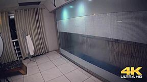 Role in the sex sauna with big tits and monster cocks.