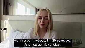 cute petite tinder girl fucks for a new iphone and gets creampie