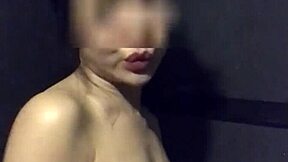 Asian Wife Feels Pleasure Masturbating In Gym Shower
