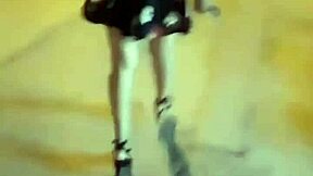 teen gets horny on the street climbs into boyfriend's car but touches herself leaving him wanting to fuck her.