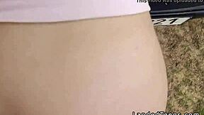 Stranded Teen Fucked On Car Hood In Public POV