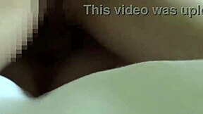 Beautiful Japanese girl caresses pink nipples and clitoris in rough solo fuck!