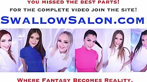 megan marx sucks cock in uniform!